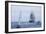 USS Constitution "Old Ironsides" Under Sail, Massachusetts Bay, Celebrating Its Bicentennial, 1997-null-Framed Photographic Print