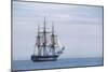 USS Constitution "Old Ironsides" Under Sail, Massachusetts Bay, Celebrating Its Bicentennial, 1997-null-Mounted Photographic Print