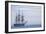 USS Constitution "Old Ironsides" Under Sail, Massachusetts Bay, Celebrating Its Bicentennial, 1997-null-Framed Photographic Print