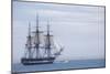 USS Constitution "Old Ironsides" Under Sail, Massachusetts Bay, Celebrating Its Bicentennial, 1997-null-Mounted Photographic Print