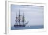 USS Constitution "Old Ironsides" Under Sail, Massachusetts Bay, Celebrating Its Bicentennial, 1997-null-Framed Photographic Print