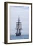 USS Constitution "Old Ironsides" Under Sail, Massachusetts Bay, Celebrating Its Bicentennial, 1997-null-Framed Photographic Print