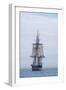 USS Constitution "Old Ironsides" Under Sail, Massachusetts Bay, Celebrating Its Bicentennial, 1997-null-Framed Photographic Print