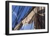 USS Constitution's Mainsail Detail, Boston-null-Framed Photographic Print