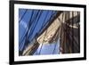 USS Constitution's Mainsail Detail, Boston-null-Framed Photographic Print