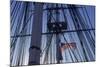 USS Constitution's Masts and Rigging, Boston-null-Mounted Photographic Print