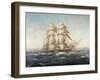 Uss Constitution-Myron Clark-Framed Giclee Print