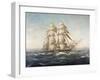 Uss Constitution-Myron Clark-Framed Giclee Print