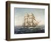 Uss Constitution-Myron Clark-Framed Premium Giclee Print