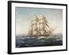 Uss Constitution-Myron Clark-Framed Giclee Print