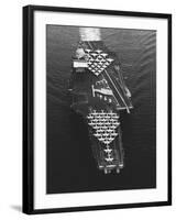 USS Enterprise in the Mediterranean Sea-null-Framed Photographic Print