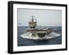 USS Enterprise Transits the Atlantic Ocean-Stocktrek Images-Framed Photographic Print