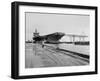 USS Enterprise-null-Framed Art Print