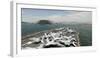 Uss George Washington Prepares to Enter the Harbor in Korea-null-Framed Photographic Print