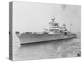 USS Indianapolis at Sea-null-Stretched Canvas