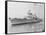 USS Indianapolis at Sea-null-Framed Stretched Canvas