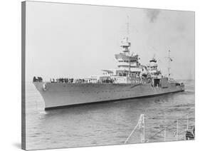 USS Indianapolis at Sea-null-Stretched Canvas