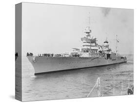 USS Indianapolis at Sea-null-Stretched Canvas