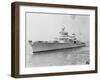 USS Indianapolis at Sea-null-Framed Photographic Print