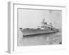 USS Indianapolis at Sea-null-Framed Photographic Print