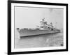 USS Indianapolis at Sea-null-Framed Photographic Print