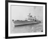 USS Indianapolis at Sea-null-Framed Photographic Print