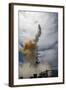 Uss John Paul Jones Launches a Standard Missile-null-Framed Photographic Print