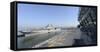 Uss Kearsarge and USS Bataan Moored-null-Framed Stretched Canvas