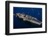 USS Kennedy, New York Harbor, New York City, New York, July 4, 1986-null-Framed Photographic Print