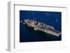 USS Kennedy, New York Harbor, New York City, New York, July 4, 1986-null-Framed Photographic Print