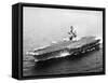 USS Kitty Hawk, Aircraft Carrier-null-Framed Stretched Canvas