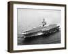 USS Kitty Hawk, Aircraft Carrier-null-Framed Photographic Print