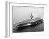 USS Kitty Hawk, Aircraft Carrier-null-Framed Photographic Print