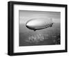 Uss Macon Airship Flying over New York City-Stocktrek Images-Framed Photographic Print