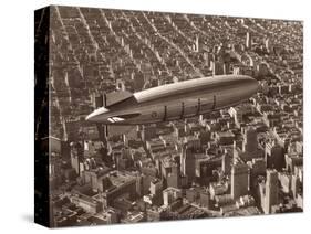 USS Macon, San Francisco, 1933-Clyde Sunderland-Stretched Canvas