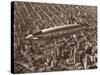 USS Macon, San Francisco, 1933-Clyde Sunderland-Stretched Canvas