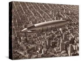USS Macon, San Francisco, 1933-Clyde Sunderland-Stretched Canvas