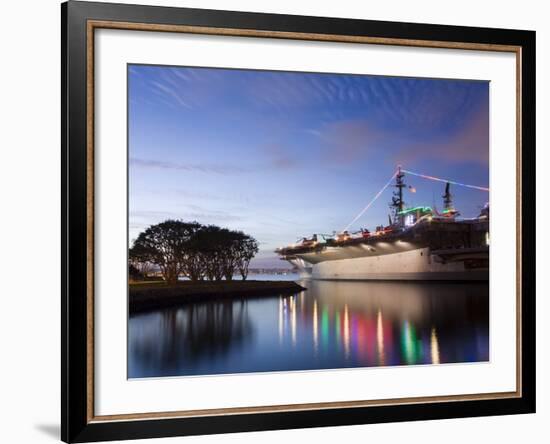 USS Midway Aircraft Carrier Museum, San Diego, California, United States of America, North America-Richard Cummins-Framed Photographic Print