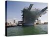 USS Midway Museum Ship in San Diego, California-Stocktrek Images-Stretched Canvas