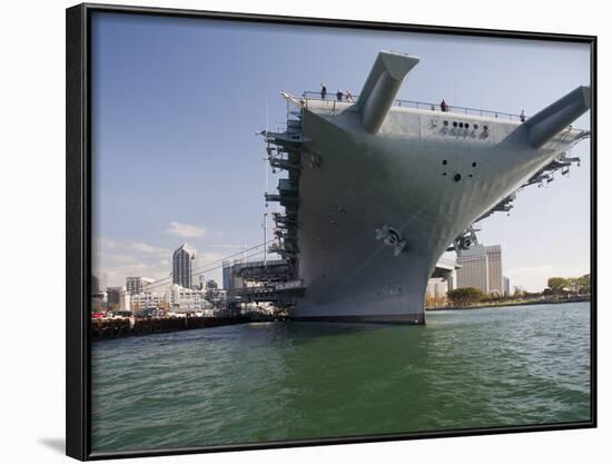 USS Midway Museum Ship in San Diego, California-Stocktrek Images-Framed Photographic Print