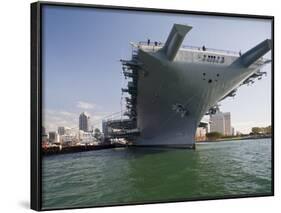 USS Midway Museum Ship in San Diego, California-Stocktrek Images-Framed Photographic Print