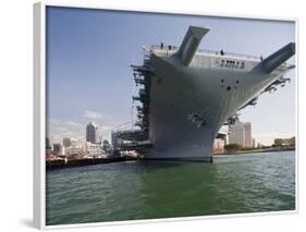 USS Midway Museum Ship in San Diego, California-Stocktrek Images-Framed Photographic Print
