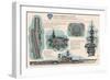 USS Midway Technical - San Diego, CA-Lantern Press-Framed Art Print