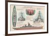 USS Missouri - Techinical-Lantern Press-Framed Art Print