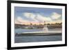 USS Nautilus, First Atomic Submarine-null-Framed Premium Giclee Print