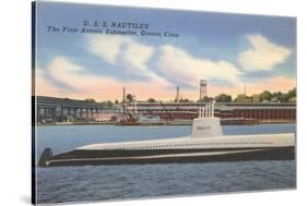 USS Nautilus, First Atomic Submarine-null-Stretched Canvas