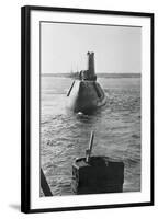 USS Nautilus Sailing on Nuclear Energy-null-Framed Photographic Print