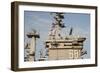 Uss Nimitz Arrives at Joint Base Pearl Harbor Hickam-null-Framed Photographic Print