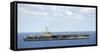 Uss Nimitz Transits the Mediterranean Sea-null-Framed Stretched Canvas