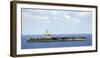 Uss Nimitz Transits the Mediterranean Sea-null-Framed Photographic Print